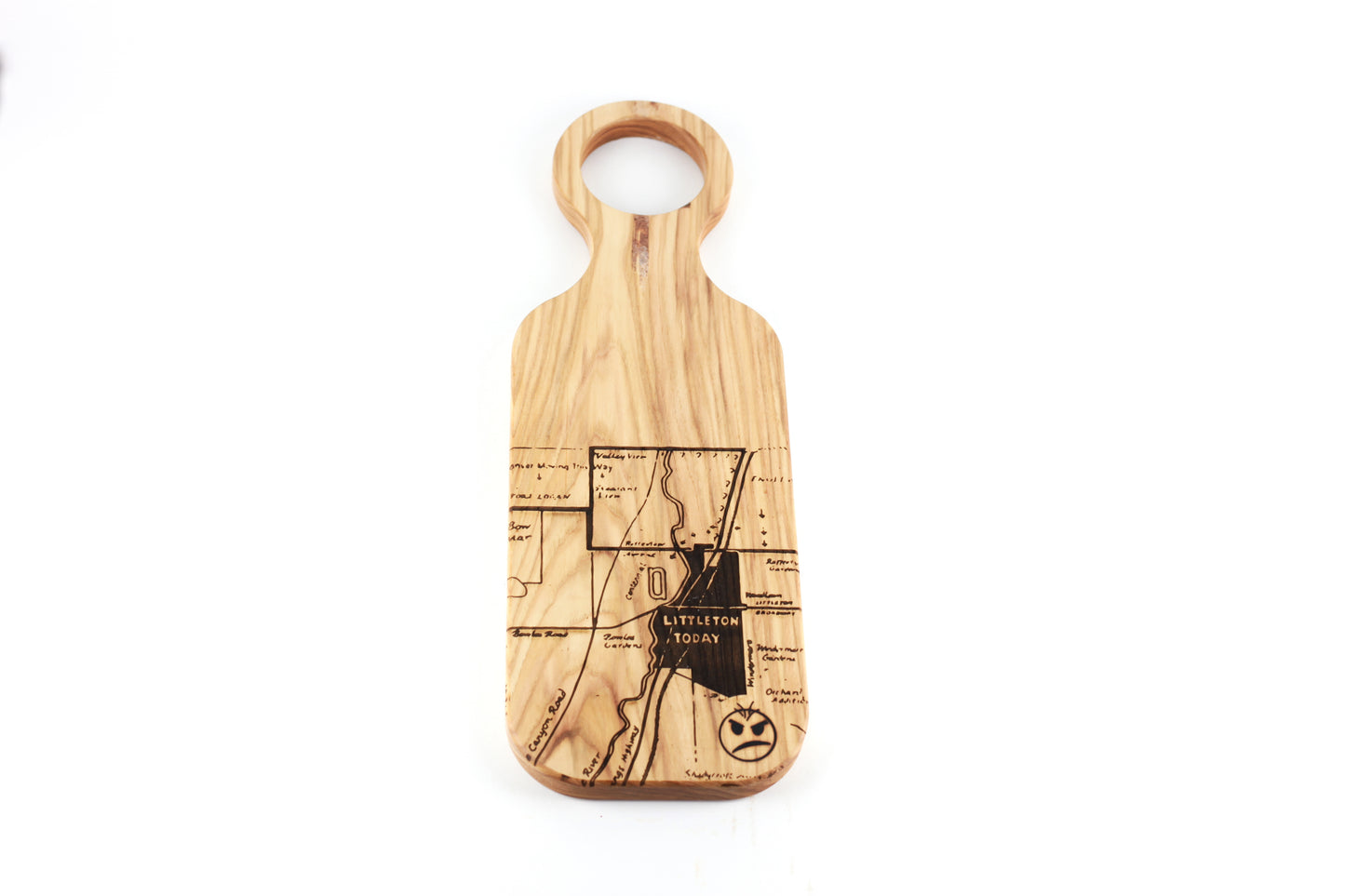 ‘o board’ - cutting board